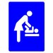 Baby Change Toilet Sign